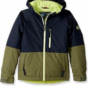 686 Boys Jinx Snowboard Jacket XS  (5-6) Navy L7W505-NVY